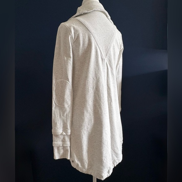 Sz4 Lululemon Gratitude Wrap jacket heathered white - Picture 5 of 10